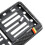 2 Stück Echtes Carbonfaser Euro/UK Auto Nummernschild Halter Rahmen 7
