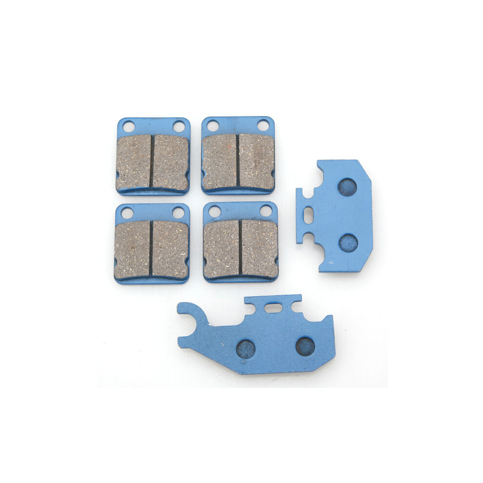 New Front Rear Brake Pads For Yamaha Kodiak Yfm 400 762179060321