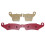 Brake Disc Pads Front and Rear For HONDA CR125R CR250R CRF450R/X 3
