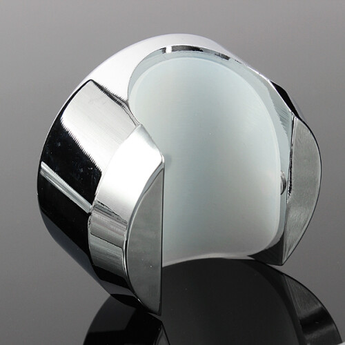 New 7/8 Universal Chrome Motorcycle Waterproof Handlebar Mount Clock 2