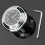 New 7/8 Universal Chrome Motorcycle Waterproof Handlebar Mount Clock 5