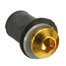 Neue 10 Stück M5 16mm Windschutzscheiben-Windschutzbolzen Schraubensatz Motorrad Universal
