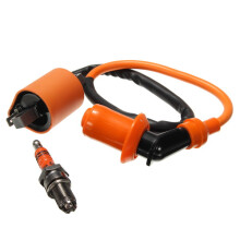 New Ignition Coil 3-Electrode Spark Plug CG125 150 200 250/CB CBD For ATV Motorcycle Racing Performance