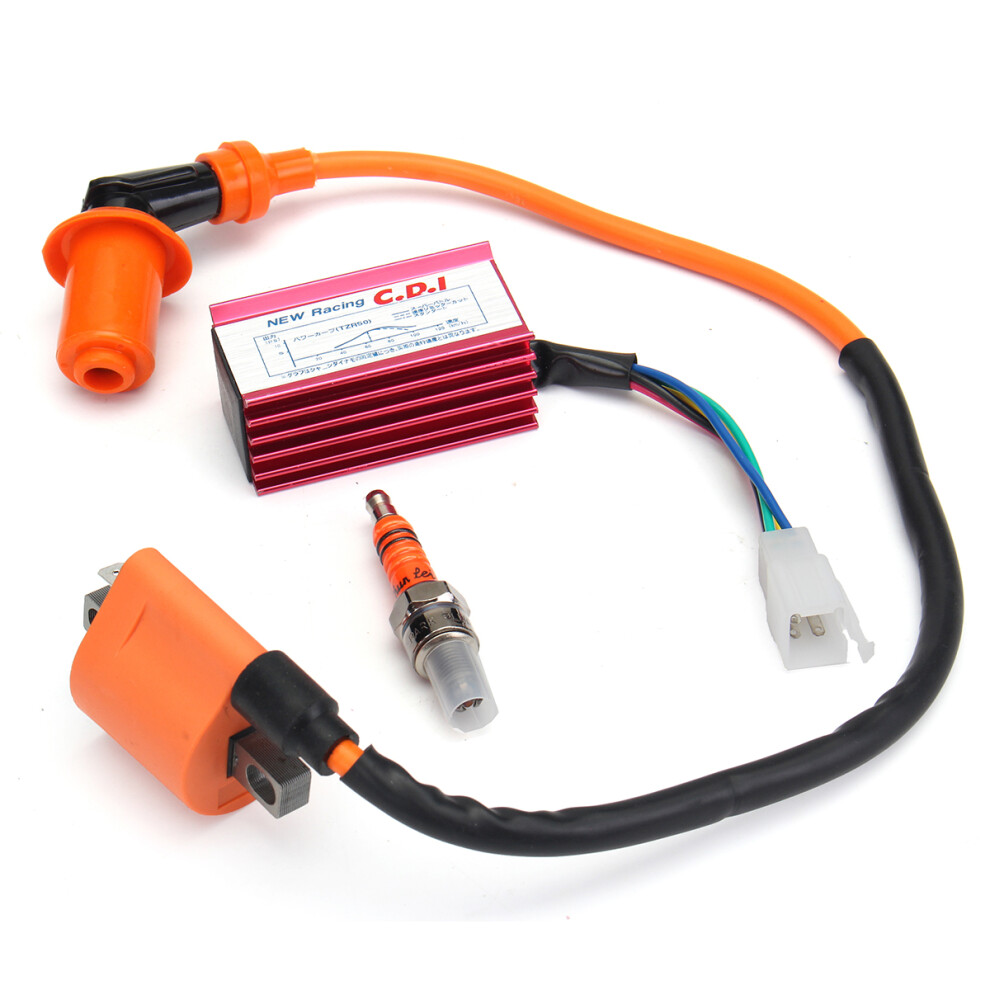 New Racing Ignition Coil Cdi Coolster 3050 3125 Taotao Ata-110 Ata-125 110Cc 125Cc 762179060338