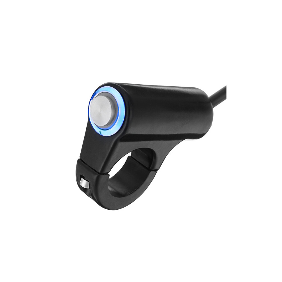 22Mm 7/8Inch Handlebar Led Headlight Switch Self Lock Foglight Motorcycle Scooter 762179044734
