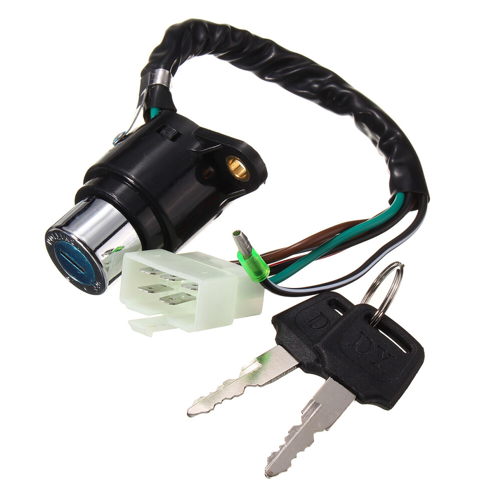 Ignition Switch Lock Key Craft Assembly 35100-413-007 For Honda Cb/Cm 400/450 762179035916