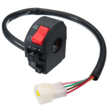 Nieuwe 12V 7/8 inch Motorfiets Handvat Schakelaar Richtingaanwijzer Licht Hoorn Rechterzijde