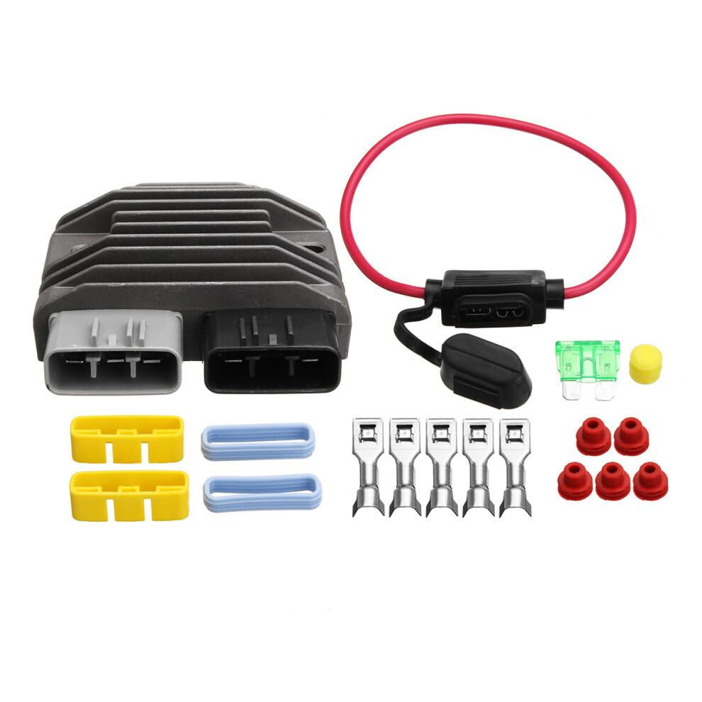 New Mosfet Fh020aa Voltage Regulator + Rectifier Upgrade Kit Replace For Shindengen Fh012aa Black 762179082408