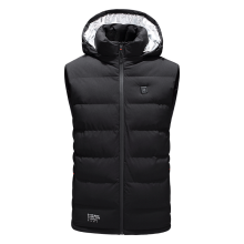 Neue wasserdichte USB beheizte warme Rücken Kapuzen Winter Antifouling Jacke Motorrad Skifahren Reitmantel