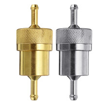 Neuer universeller Kraftstofffilter waschbar Inline Benzin Diesel für Auto Motorrad Rasenmäher