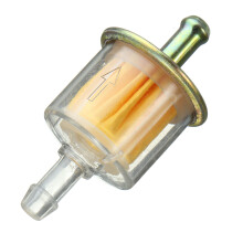 Nuovo filtro per carburante in linea da 10 pezzi 5/16'' 8mm per moto, pit bike, ATV universale.