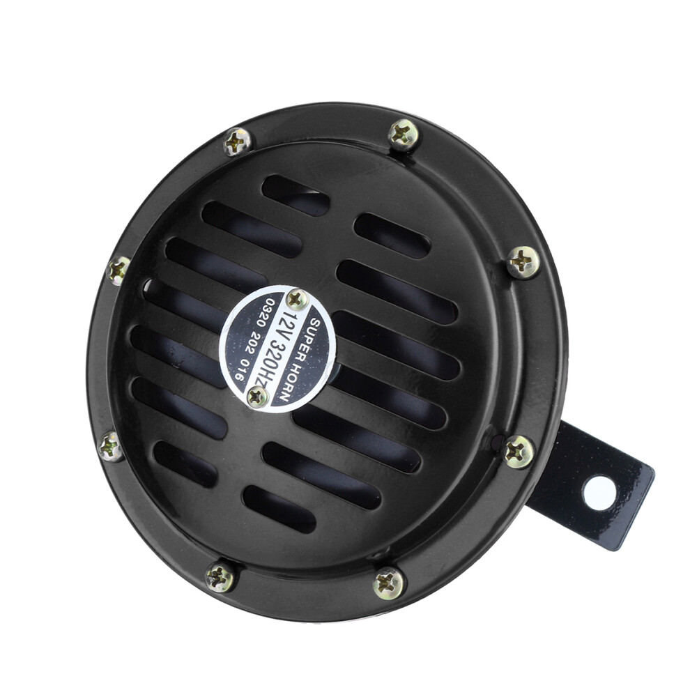 New Pair 12V 115Db Horn Compact Super Tone Loud Blast Stainless Steel 4 Colors 762179068075