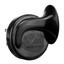 Nieuwe 12V 115db Elektrische Stierhoorn Metaal Luide Razende Geluid Waterdicht Voor Motorfiets Auto Vrachtwagen Boot Zwart