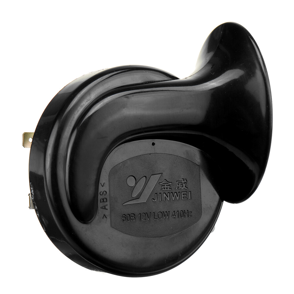 12V 115Db Electric Bull Horn Metal Loud Raging Sound Waterproof For Motorcycle Car Truck Boat Black 762179040767