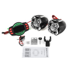 Nieuwe Waterdichte Motorfiets Bluetooth Audio Stereo Speakersysteem USB SD FM Radio MP3 Speler