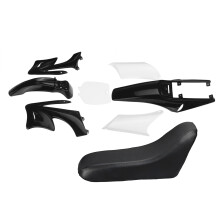 Novas Carenagens de Plástico para Motocicleta + Assento Alto para Mini Moto de 49cc Dirt Bike