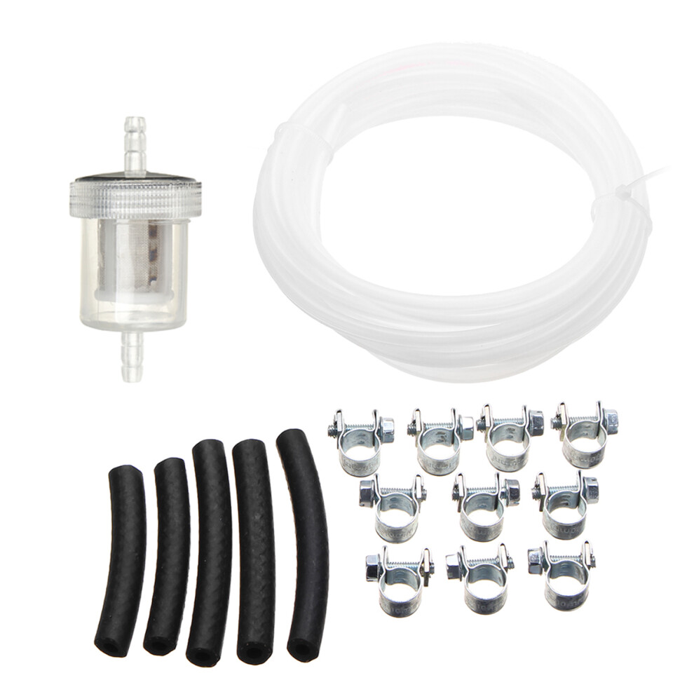 Inline Fuel Pipe Hose Clip Fuel Filter Kit For Webasto Eberspacher Diesel Heater 762179041771