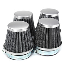 Neue 4 Stück 52 mm Motorradluftfilter für Kawasaki ZX550 GPZ550 NINJA ZX600 Suzuki/Yamaha