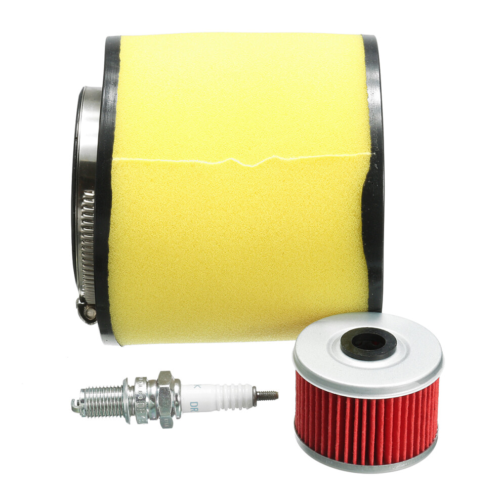 New Air Filter Oil Filter Spark Plug Kit For Honda Fourtrax 300 2X4 & 4X4 Trx300/Fw 762179062905