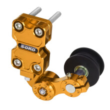 Nuovo Tensionatore della Catena per Moto da Cross Bicicletta a VelocitÃ  Singola Convertitore in Alluminio