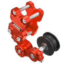 Nuovo Tensionatore della Catena per Moto da Cross Bicicletta a VelocitÃ  Singola Convertitore in Alluminio