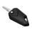 New Universal Black Motorcycle Blank Key Foldable Accessories Shell Key Cover Uncut Blade 5