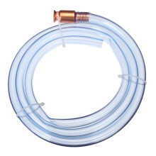 Neue 1. 8 m selbstansaugende Siphon-Schlauchpumpe zum Entleeren von Kraftstoff Wasser Benzin Aquarium Auto Boot