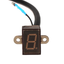Neuer 6-Gang Digital-Ganganzeiger Anzeige Schaltgestänge Sensor Motorrad Motocross Universal