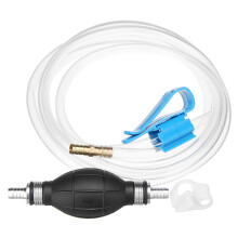 Neue 30 cm Rohr-Hand-Siphon-Transferpumpe Schlauch für Wasser Kraftstoff Gas Benzin Pool Fische