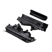 Neues 3-teiliges Set für die obere Abdeckung des Motorraums Partition Panel für BMW X5 6 E70 E70N E71 Auto 51717169420 51717169421