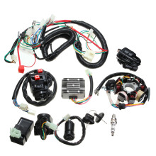 Neue 125cc 150cc 200cc 250cc Quad Elektrische CDI Spule Kabelbaum Stator Baugruppe Verkabelungsset