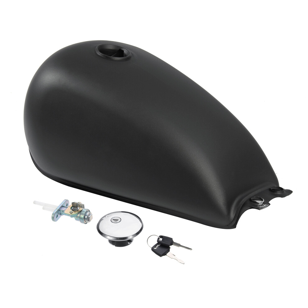 New Motorcycle 9L 2.4 Gallon Cafe Racer Vintage Fuel Gas Tank For Suzuki Gn125 Gn250 762179096474