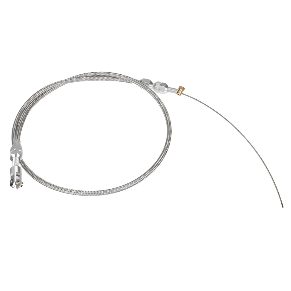 New 36 Stainless Steel Throttle Cable Replacement For Ls Ls1 Engine 4.8 5.3 5.7 6.0" 762179070429