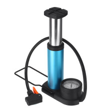 Nieuwe Draagbare Mini Fiets Luchtpomp Ballon Inflator Kit met Manometer Voetvloer