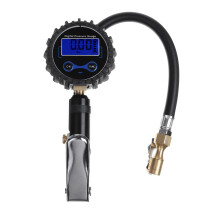 Neuer Auto-Reifen LCD Digitalanzeige Inflationsmesser Kompressor Druckschlauch Manometer Aufpumpgerät
