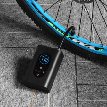 Neue 5 V 150PSI 4000mAh 80 W tragbare Luftpumpe mit LED-Licht für das Aufpumpen von Auto- und Fahrradreifen