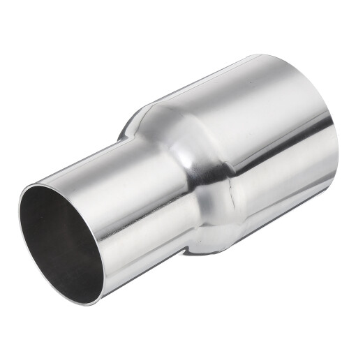 Novo adaptador de tubo redutor de escape de 3 polegadas para 2 polegadas em aço inoxidável padrão cónico universal.