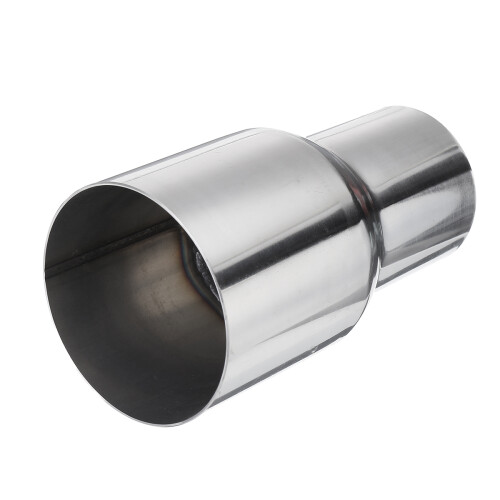Novo adaptador de tubo redutor de escape de 3 polegadas para 2 polegadas em aço inoxidável padrão cónico universal. 1