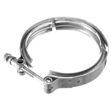 Nieuwe 4-inch V-Band Klem RVS Universele Uitlaat Turbo Downpipe Bevestigingsset