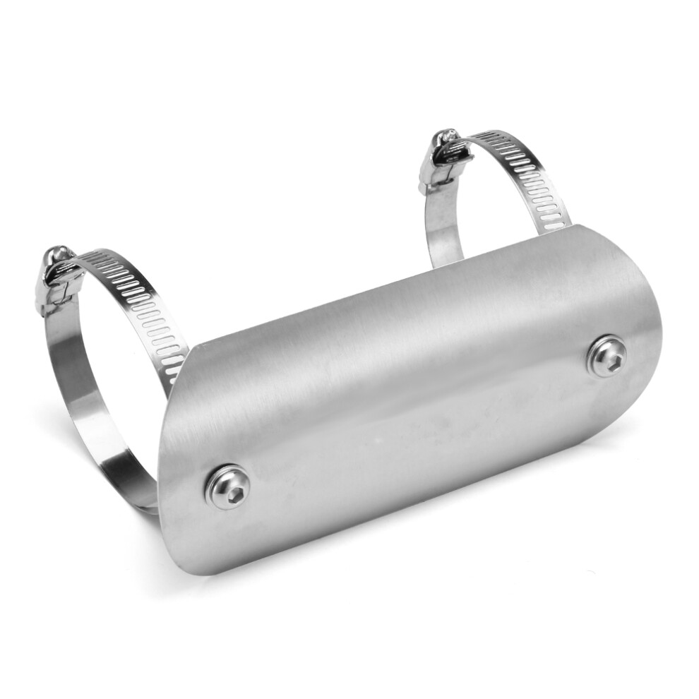 Motorcycle Exhaust Muffler Heat Shield Pipe Protector Cover Heel Guard 762179049791