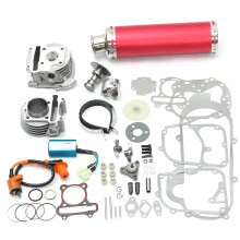 Nieuwe 100cc 50 mm Chinese Scooter Big Bore Uitlaat Prestatieset Power Pack GY6 50cc