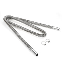 Neue 2M 2. 5 cm Edelstahl Auspuffrohr Parkluftheizer Tank Diesel Gas Abluft