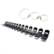 Nuovo copriscappo per marmitta di moto da 61 cm, protezione in alluminio, copertura termica per accessori da moto KTM/Honda/Yamaha/Harley.