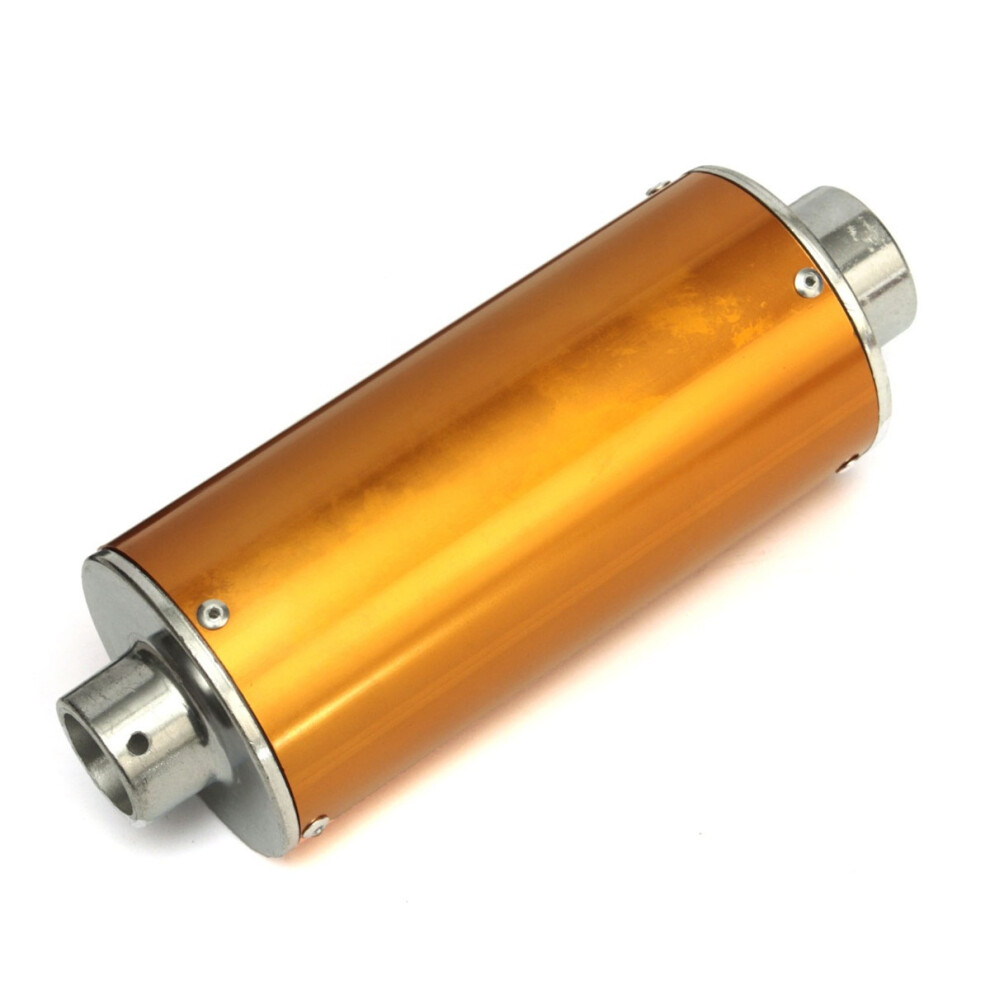 New 38Mm Exhaust Muffler Silencer Pipe 50Cc 110Cc 125Cc Motorcycle Scooter Gold 762179063124