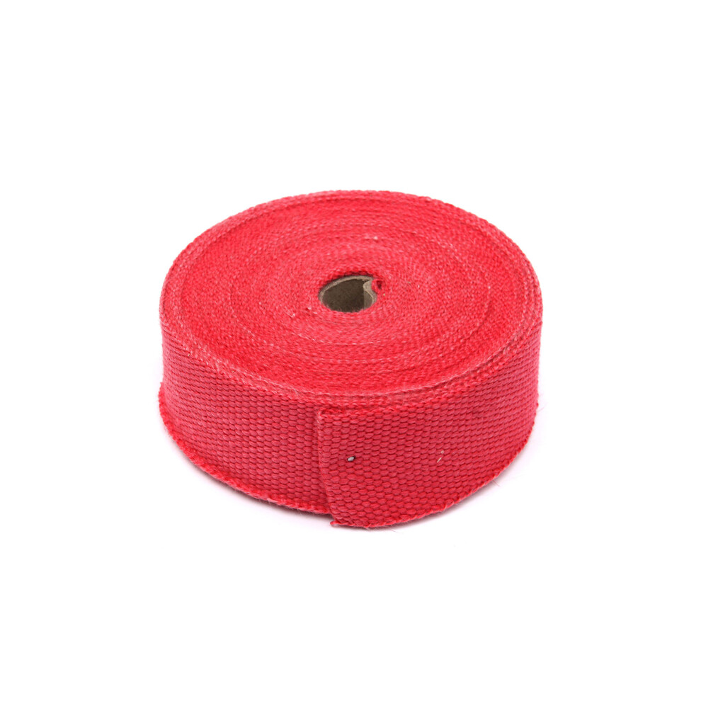New 15M Exhaust Header Pipe Wrap Turbo Shields Heat Manifold Insulation Red 762179070832