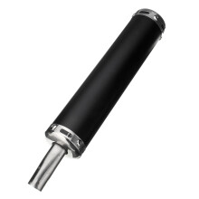 Nuovo Silenziatore Marmitta Pipe Moto Racing 6x28cm Universale per Scooter Stradale