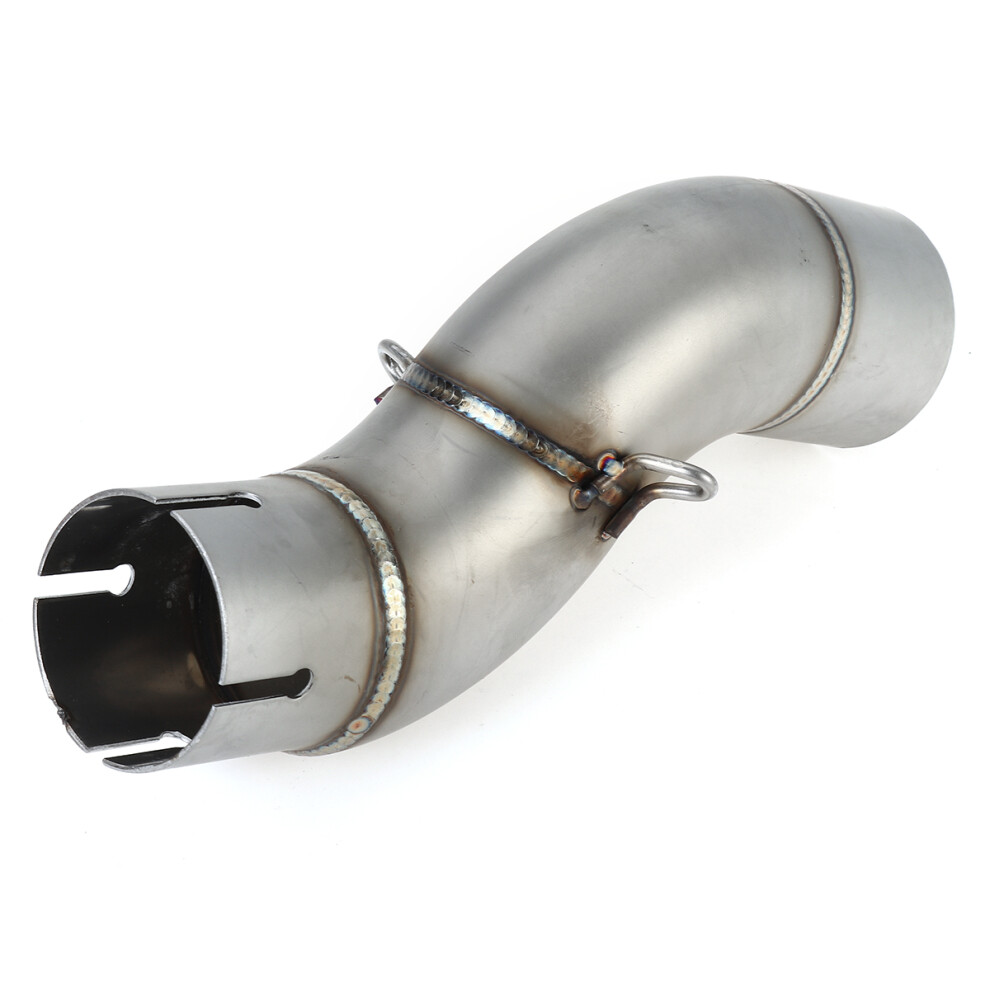 New Motorcycle Exhaust Middle Link Pipe For Yamaha Yzf R6 2016-2019 762179076285