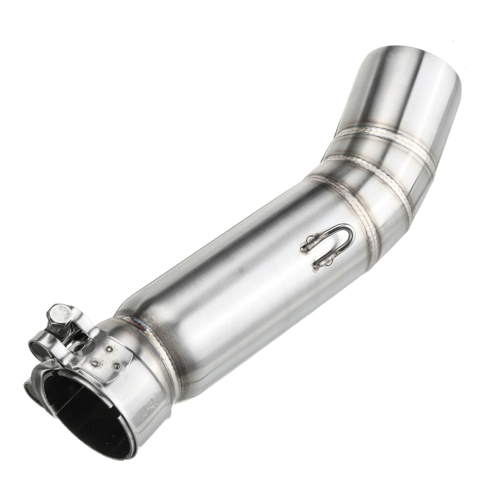 New Motorcycle Exhaust Middle Pipe Link Pipe For Honda Cbr500 Cb500x Cb500f 13-19 762179077237