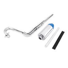 Nieuwe Voor Honda XR50 CRF50 50cc 70cc 90cc 110cc 125cc Pit Bike Blauwe Uitlaat Demper Pijp