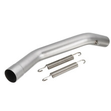 Nieuwe Motorfiets Uitlaat Middenpijp Koppelpijp Roestvrij Staal Voor Kawasaki ZX6R 2009 - 2014